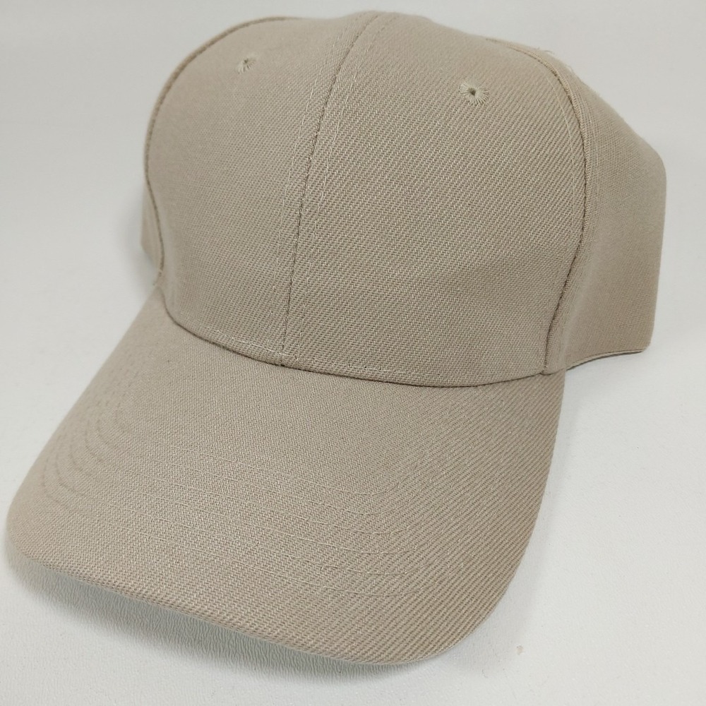 Unisex‎ Plain Hat Adjustable Tan